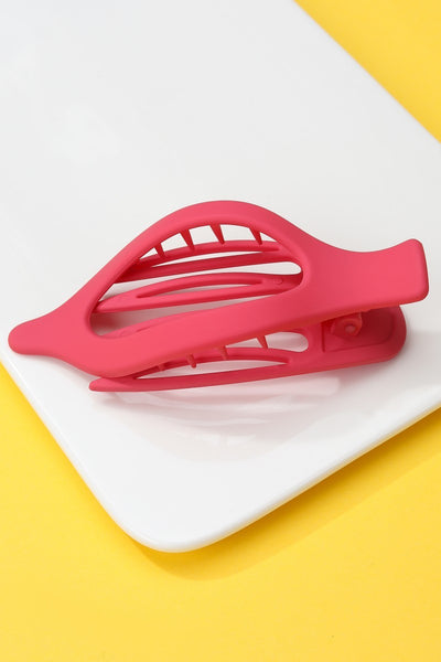 OVAL LAY DOWN FLAT HAIR CLAW CLIPS 12-piece set | 40H917-12