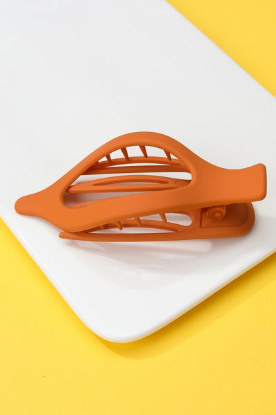 OVAL LAY DOWN FLAT HAIR CLAW CLIPS 12-piece set | 40H917-12