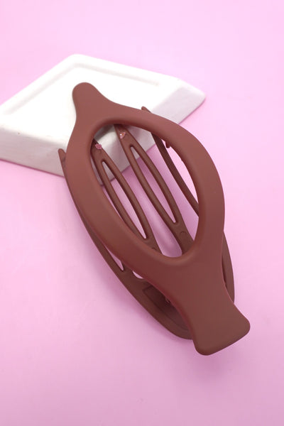 OVAL LAY DOWN FLAT HAIR CLAW CLIPS | 40H917