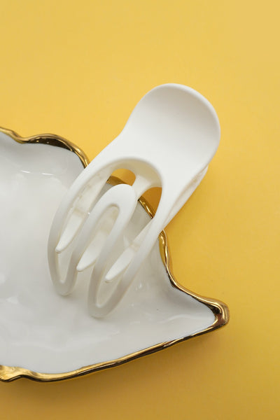 OVAL LAY DOWN FLAT HAIR CLAW CLIPS | 40H926