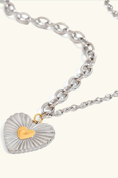 18K Stainless Steel Tarnish Free Waterproof Neck | 40NK9504