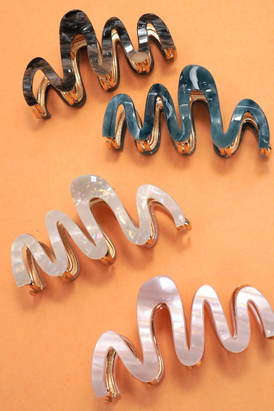 PREMIUM PVC CASTING HAIR CLAW CLIPS | 40H932