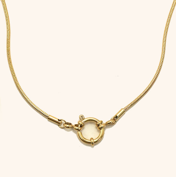 18K STAINLESS STEEL TARNISH FREE CHAIN NECKLACES | 40NK9468