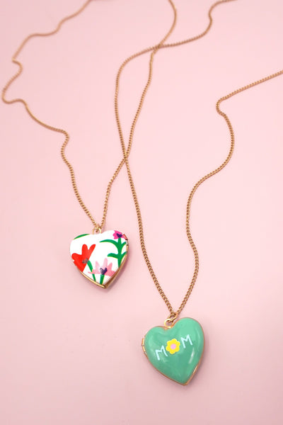 18K STAINLESS STEEL TARNISH FREE LOCKET NECKLACE | 40NK9469