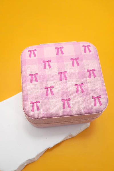 DESIGNED JEWELRY ORGANIZER TRAVEL BOX CASE | 40P566