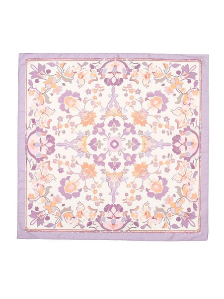 TRADITIONAL PRINT SILKY FEEL BANDANA SCARF | 40SC640