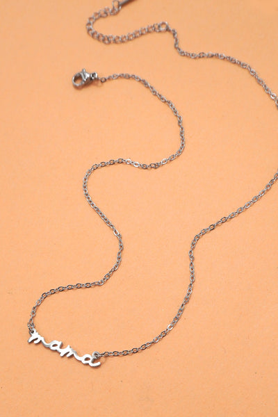18K STAINLESS STEEL TARNISH FREE MAMA NECKLACE | 40NK9479