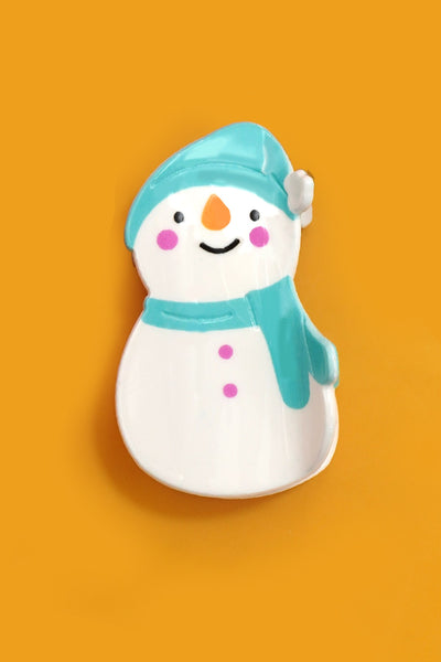 CHRISTMAS TREE SANTA SNOWMAN HAIR CLAW CLIPS | 40H939