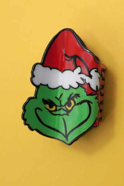 CHRISTMAS TREE SANTA SNOWMAN HAIR CLAW CLIPS | 40H939