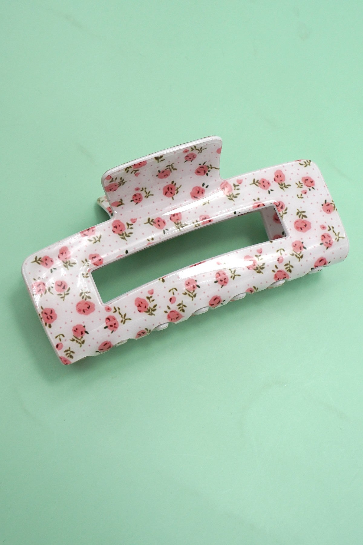 LARGE FLORAL DAISY ROSE PETAL HARI CLAW CLIPS | 40H940