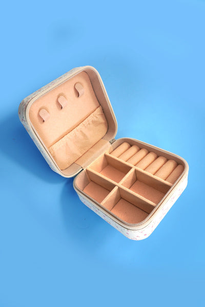 DESIGNED JEWELRY ORGANIZER TRAVEL BOX CASE | 40P552