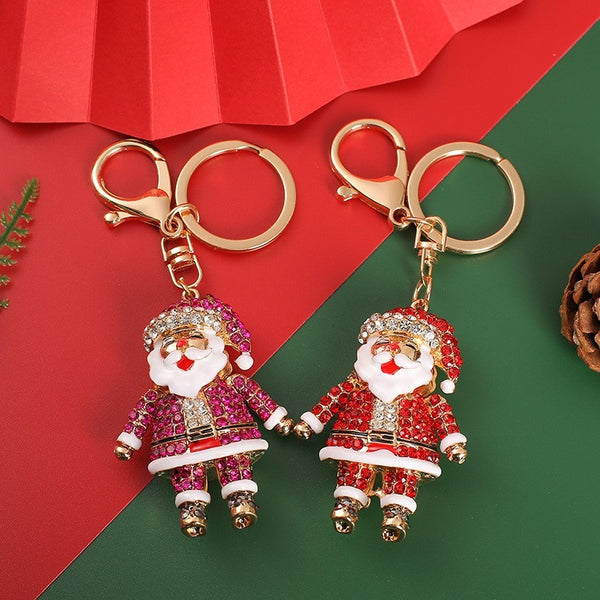 CHRISTMAS SANTA TREE KEYCHAIN BAG CHARM | 40KC162
