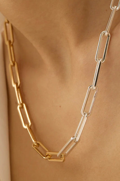 18K Stainless Steel Tarnish Free Waterproof Neck | 40NK9502