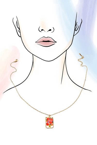 18K Stainless Steel Tarnish Free Waterproof Neck | 40NK9503