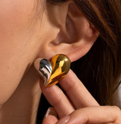 18K Stainless Steel Tarnish Free Waterproof Stud | 40E376