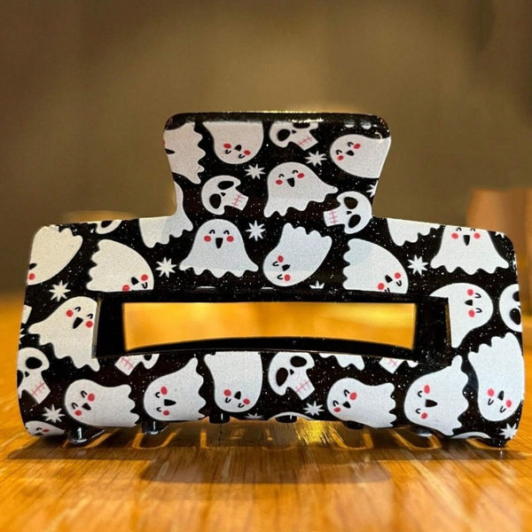 HALLOWEEN GHOST HAIR CLAW CLIPS | 40H958