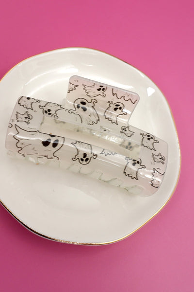 HALLOWEEN GHOST HAIR CLAW CLIPS | 40H958