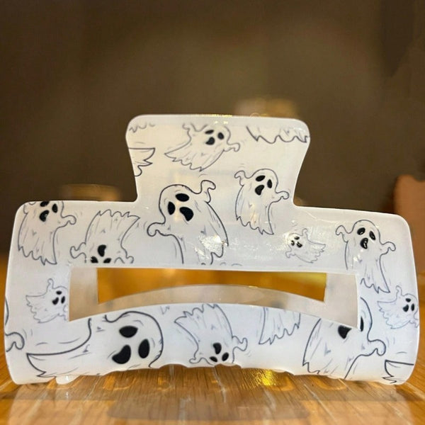 HALLOWEEN GHOST HAIR CLAW CLIPS | 40H958