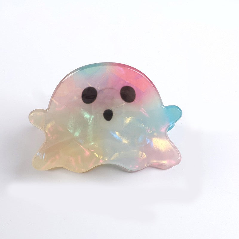 LARGE HALLOWEEN GHOST HAIR CLAW CLIPS | 40H961