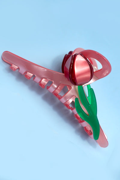 JUMBO FLOWER HAIR CLAW CLIPS | 40H965