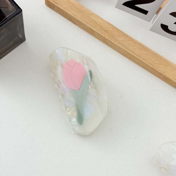 JUMBO FLOWER HAIR CLAW CLIPS | 40H970