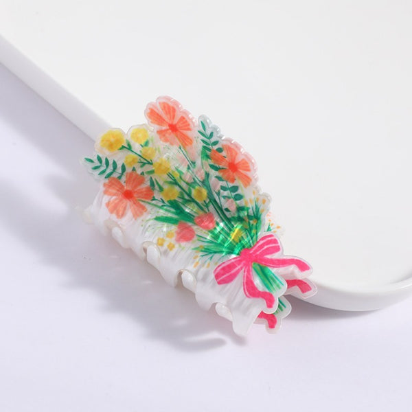 JUMBO FLOWER HAIR CLAW CLIPS | 40H972