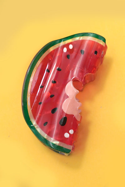 FRUIT STRAWBERRY WATERMELON HAIR CLAW CLIPS | 40H974