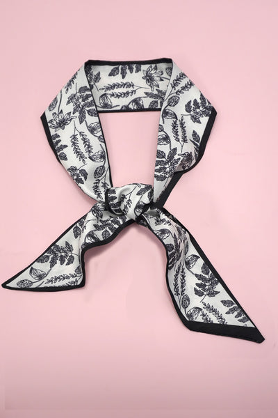 SOFT SILKY SKINNY TWILLY SCARF NECKLACE WRAP | 40SC666