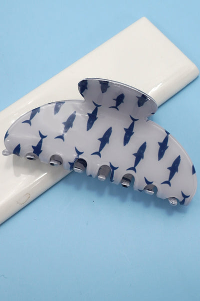 FRESH FISH STYLE RECTANGLE HAIR CLAW CLIPS | 40H976