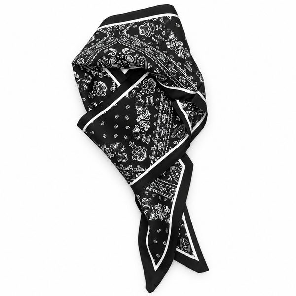 Elegant Printed Skinny Scarf Twilly & Belt Tie | 40SC742