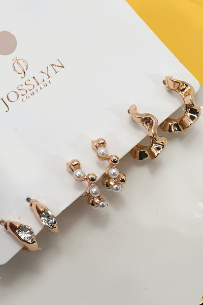 MULTI CLASSIC HOOP TRIO EARRINGS | 80E6916