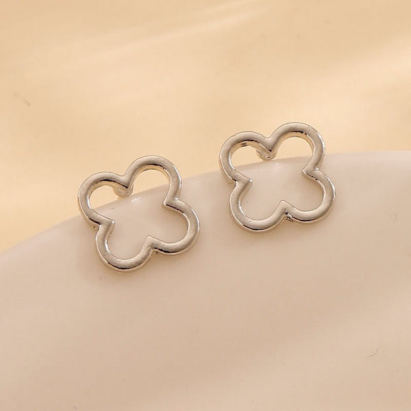 18K Stainless Steel Tarnish Free Waterproof Clover | 40E398