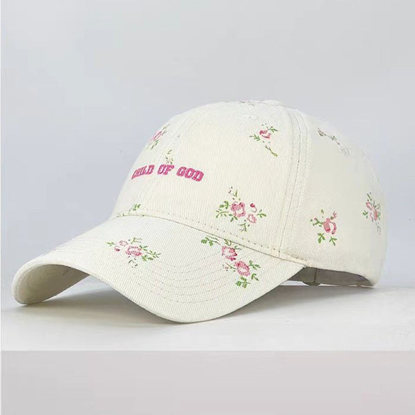 FLORAL CHILD OF GOD CASUAL BASEBALL CAP | 40HW742