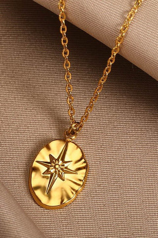 18K STAINLESS STEEL TARNISH FREE HEART NECKLACE | 40NK9542