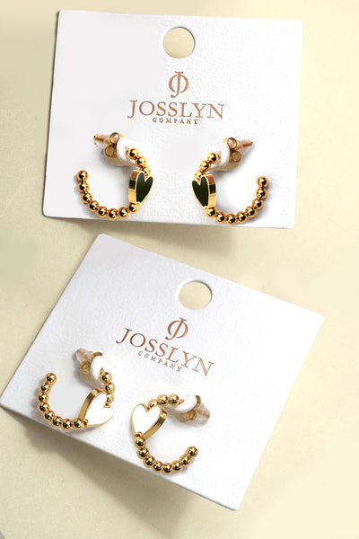 18K Stainless Steel Tarnish Free Waterproof Hoop | 40E399