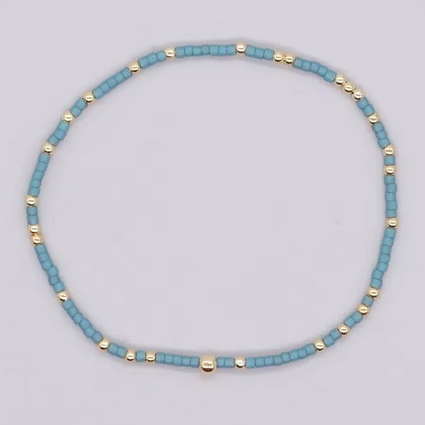 BOHO COLORFUL BALL BEADED BRACELET | 40B5178