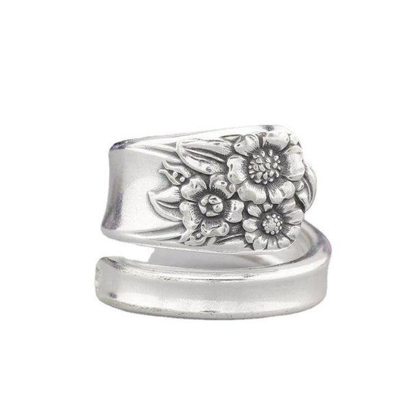 VINTAGE BOHO FLORAL STATEMENT RINGS | 40R129