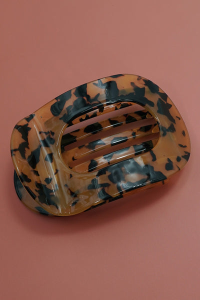 Jumbo Lay Flat Oval Hair Claw Clips Secure Styling | 40H993