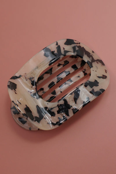 Jumbo Lay Flat Oval Hair Claw Clips Secure Styling | 40H993