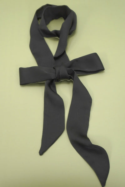 LONG SOFT SILKY SKINNY TWILLY SCARF NECKLACE WRAP | 40SC687