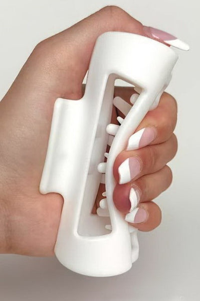 Jumbo Bendable Flexible Hair Claw Clips | 40H1003