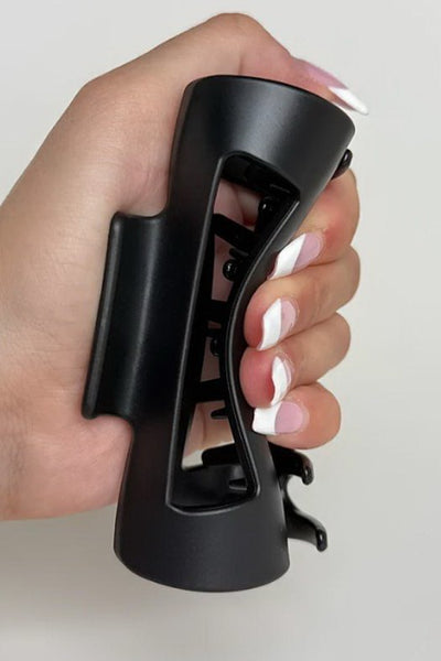 Jumbo Bendable Flexible Hair Claw Clips | 40H1003