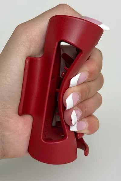 Jumbo Bendable Flexible Hair Claw Clips | 40H1003