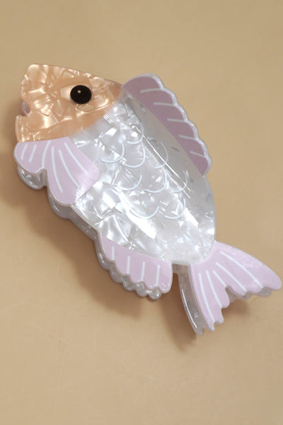 LARGE JUMBO OCEAN SEA FISH HAIR CLAW CLIPS | 40H1009