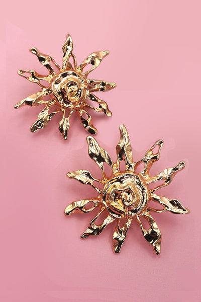 BOLD STATEMENT SUNBLAST STUD EARRINGS | 80E61356