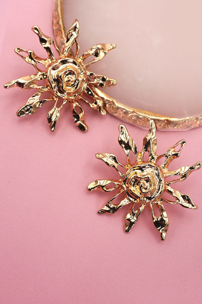 BOLD STATEMENT SUNBLAST STUD EARRINGS | 80E61356