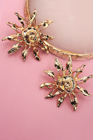 BOLD STATEMENT SUNBLAST STUD EARRINGS | 80E61356