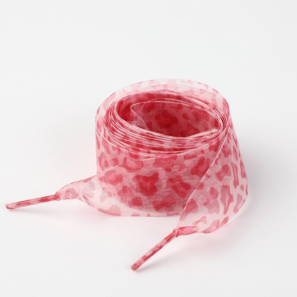 ANIMAL SATIN ORGANZA SHOE LACE | 40SD113