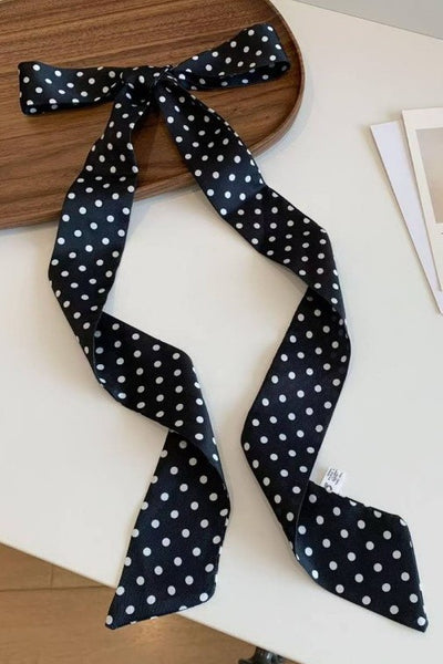 SOFT SILKY SKINNY TWILLY SCARF NECKLACE WRAP | 40SC695