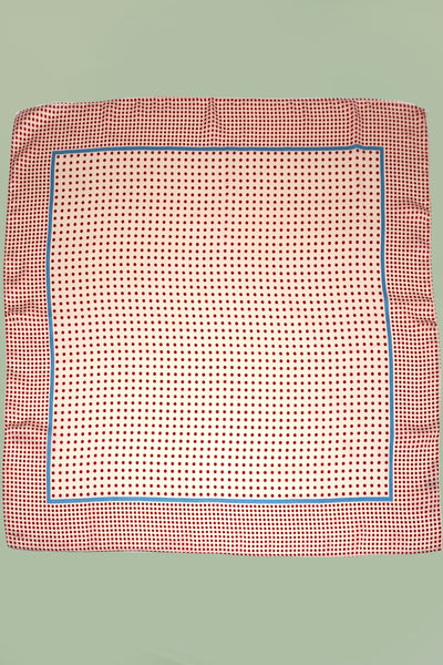 LARGE POLKA DOT PRINT BANDANA SCARF | 40SC696